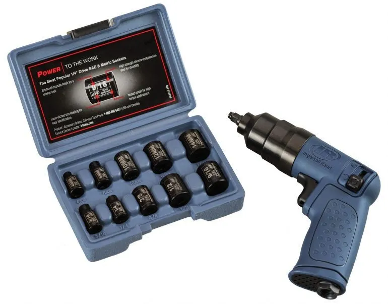 Ingersoll Rand 2101KA négyszög befogású pneumatikus ütvecsavarozó készlet 1/4