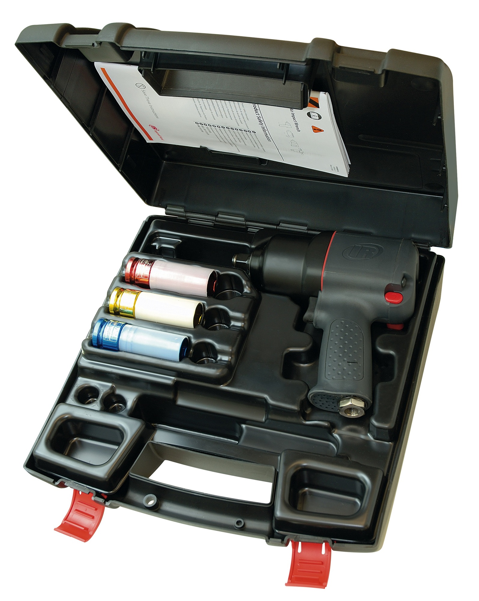 Ingersoll Rand 2130XP+SK4M3L levegős ütvecsavarozó dugókulcs készlettel 816 Nm