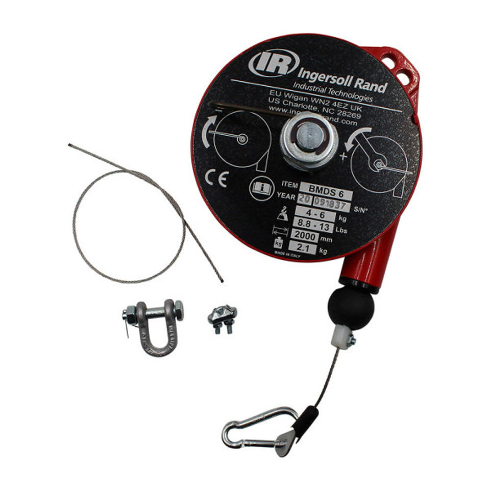 Ingersoll Rand BMDS-6 – Közepes terhelésű rugós kiegyensúlyozó 4-6 kg