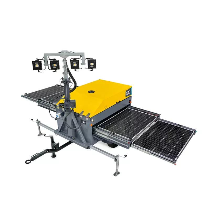 Atlas Copco HiLight S2+ Napelemes akkumulátoros világítótorony